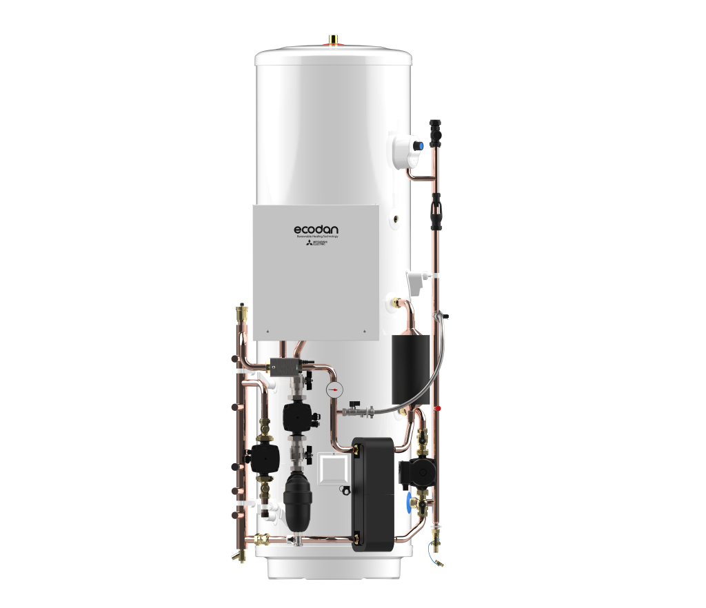 Mitsubishi Electric FTC7 Ecodan Pre Plumbed Cylinder Slimline